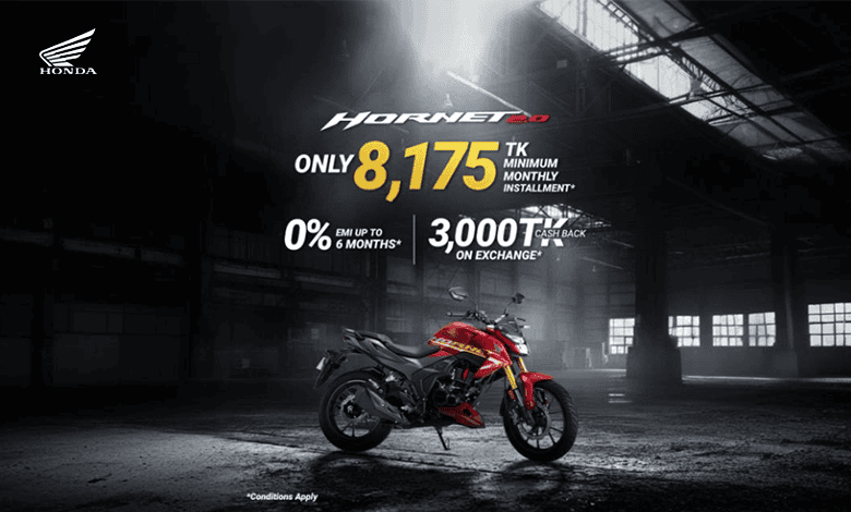 Honda Launches Limited-Time EMI and Exchange Offers on Hornet 2.0 Across Bangladesh feature image