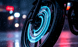 Safe Braking Techniques for Motorcycles on Wet Asphalt news image