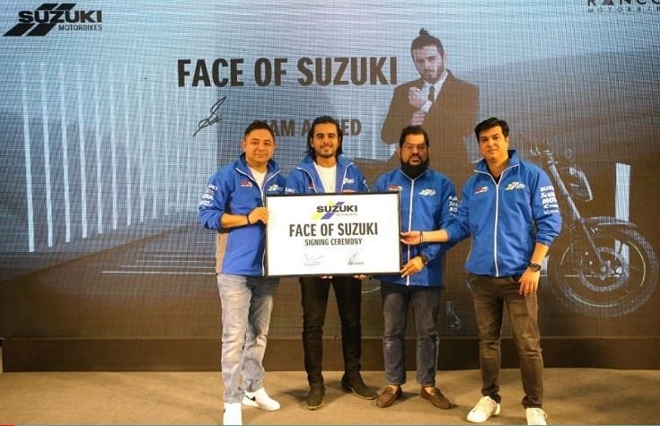 Siam Ahmed Becomes Brand Ambassador of Suzuki Motorcycles feature image